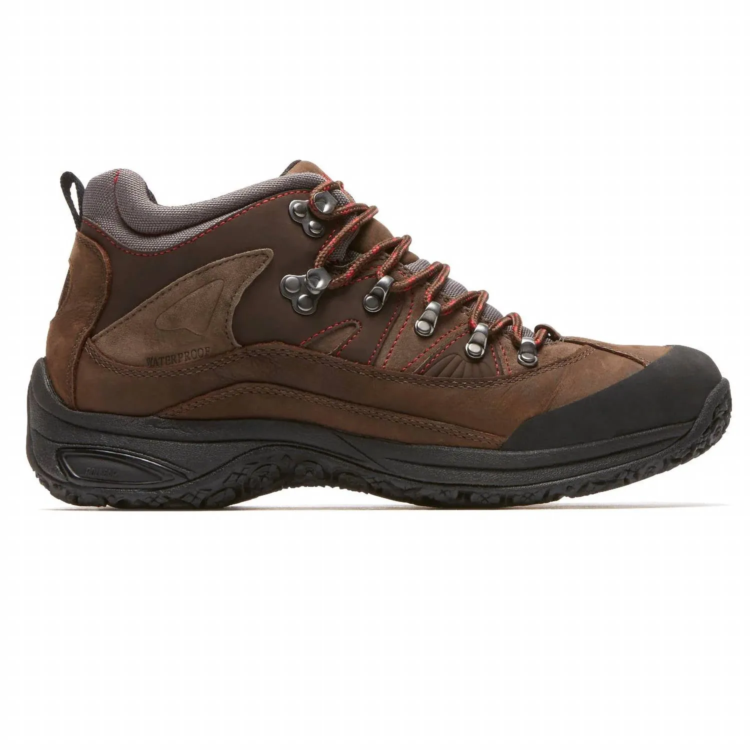 Men's Cloud Waterproof Hiker Boots In Brown