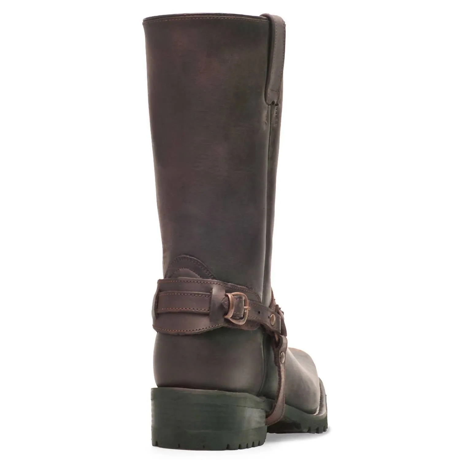 Men's Cowboy Premium Leather Boots In Brown
