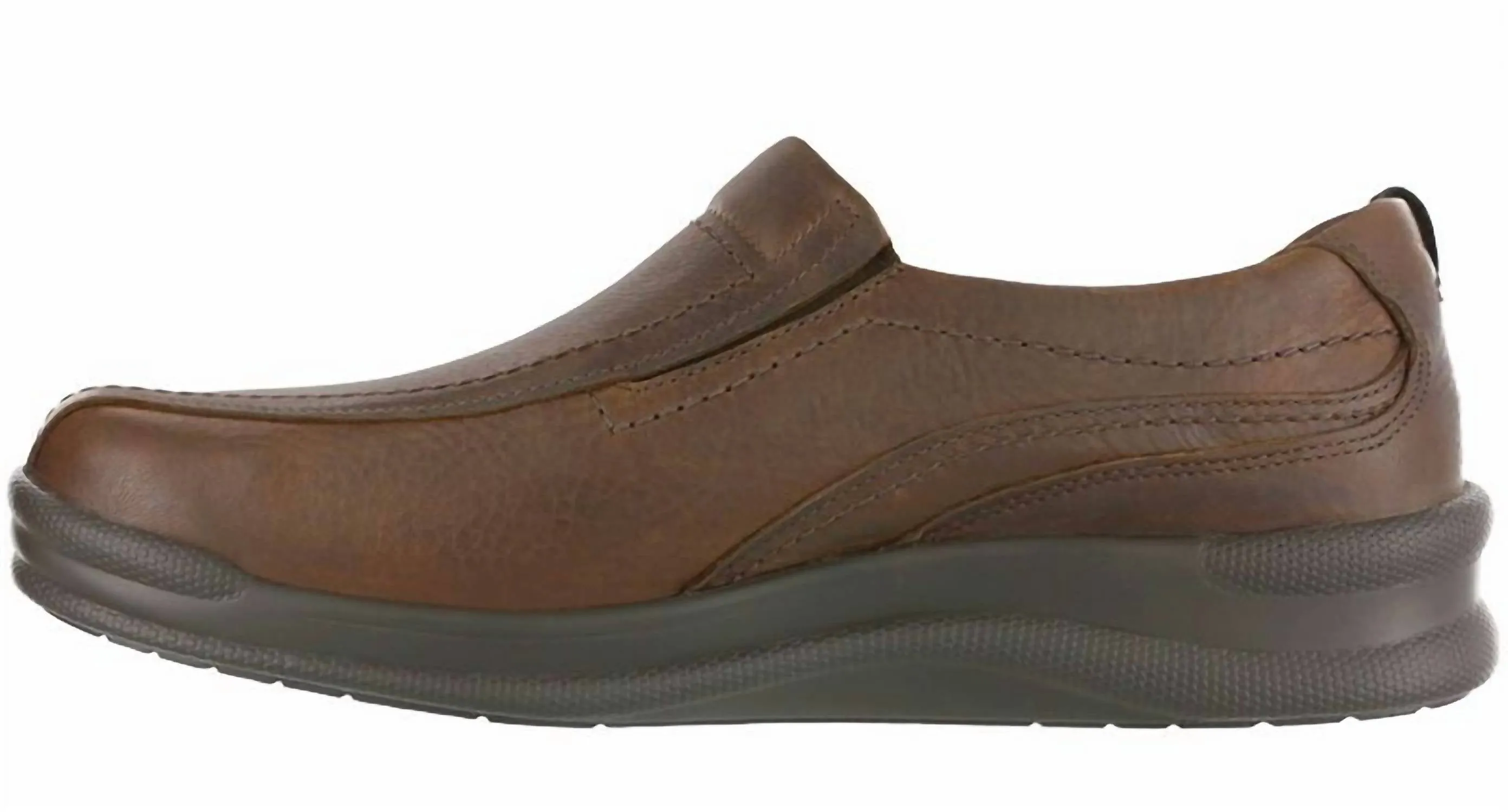 Men's Cruise On Slip On Loafer Double Wide In Brown