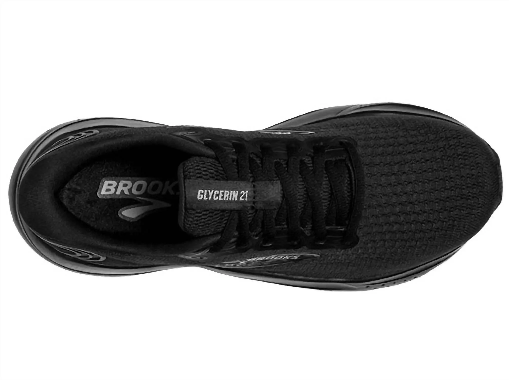 Men's Glycerin Gts 21 Running Sneaker In Black/black/ebony