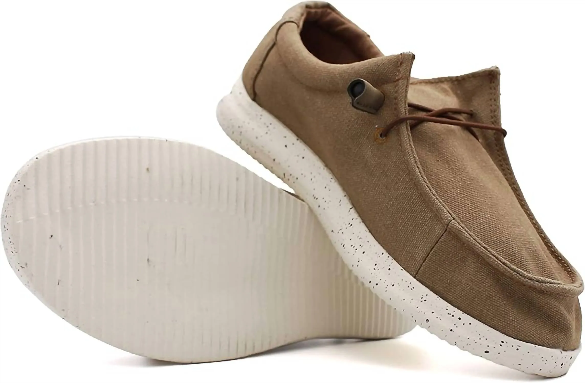 Men��S Huntington Comfort Hola! Shoes In Heather Beige