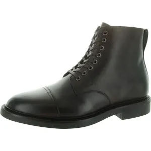 Mens Lace-Up Leather Combat & Lace-Up Boots