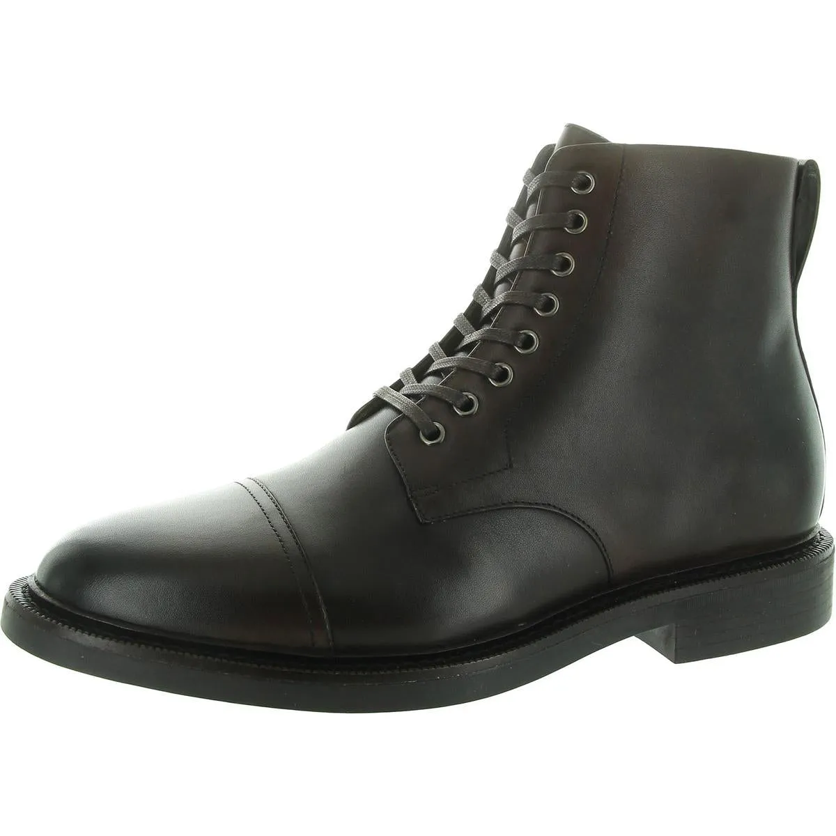 Mens Lace-Up Leather Combat & Lace-Up Boots
