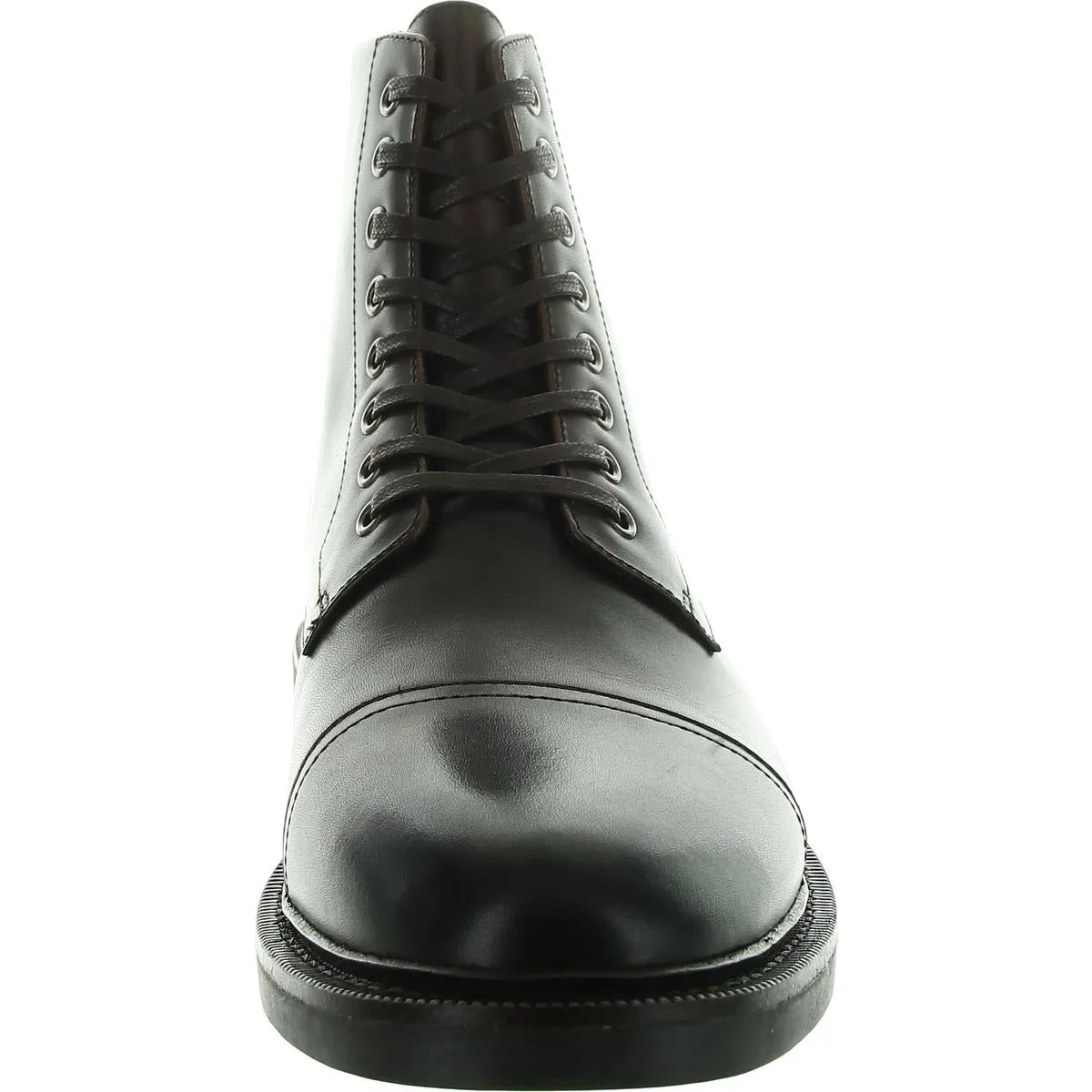 Mens Lace-Up Leather Combat & Lace-Up Boots