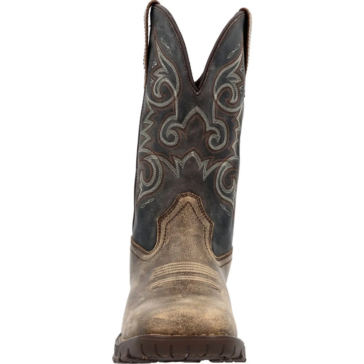 Men's Legacy 32 Waterproof Pull-On Boot - Medium Width In Brown/gray