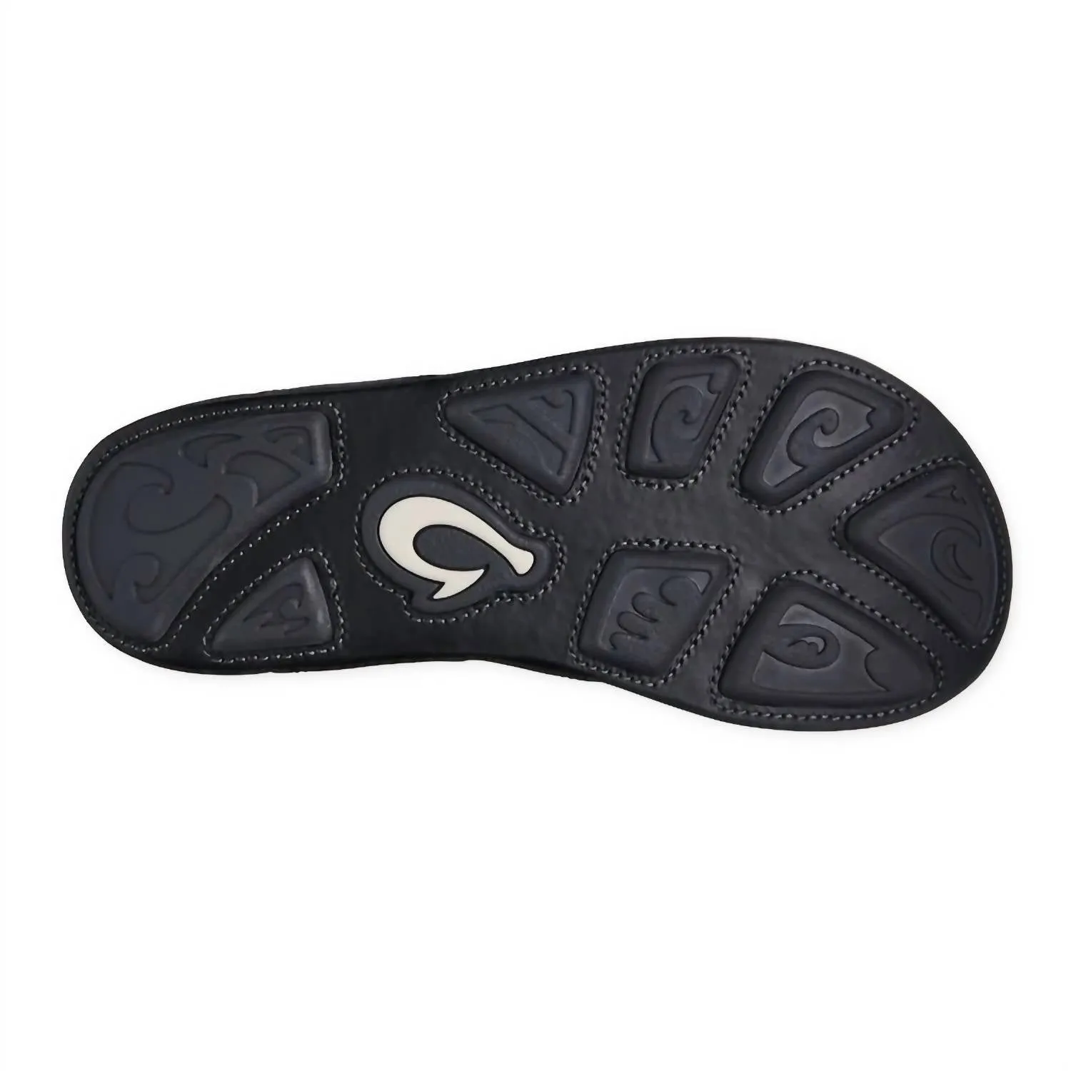 Men's Mekila Leather Sandals In Black/black