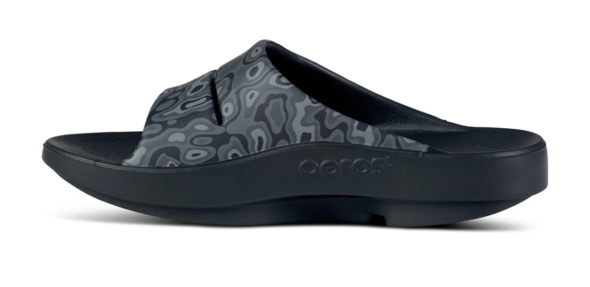 Men's OOahh Sport Slide Sandal - Black Water Camo
