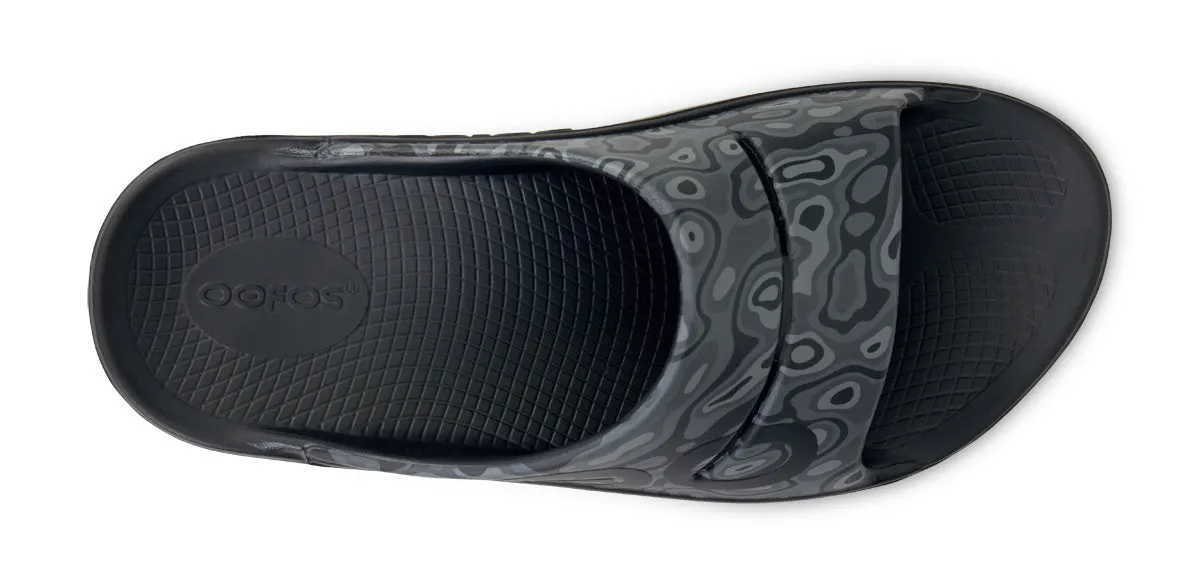 Men's OOahh Sport Slide Sandal - Black Water Camo