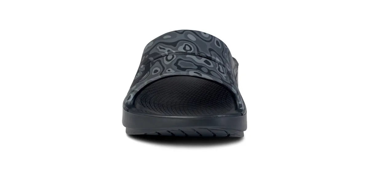 Men's OOahh Sport Slide Sandal - Black Water Camo