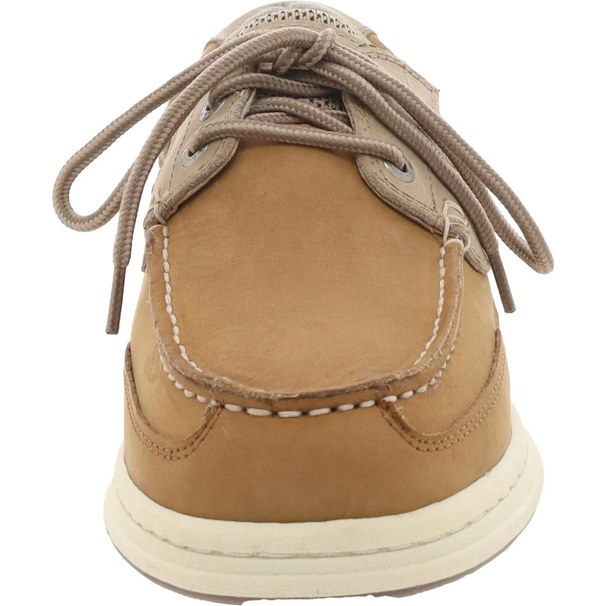 Mens Padded Insole Leather Boat Shoes