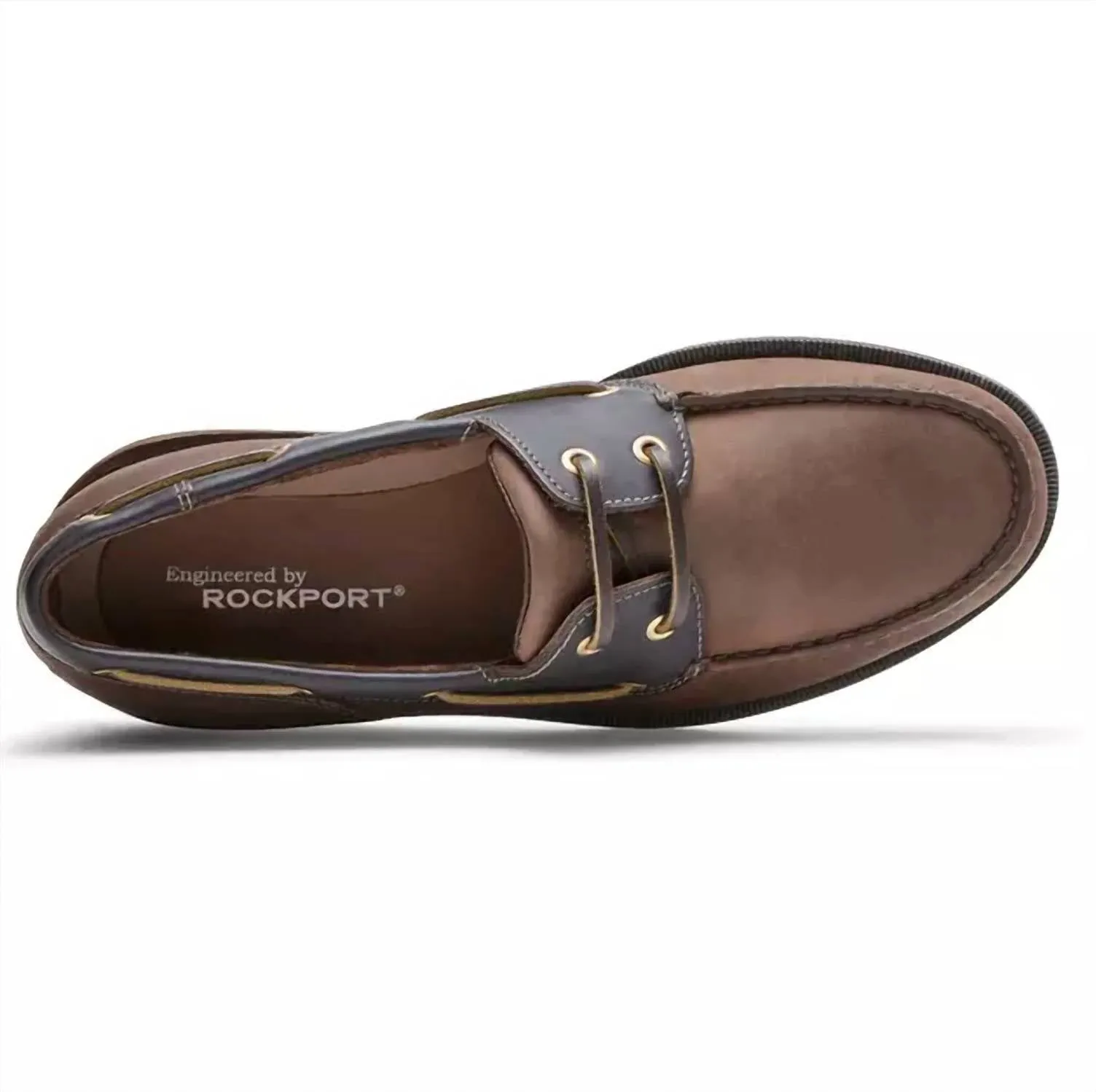 Men's Perth Boat Shoe In Chocolate