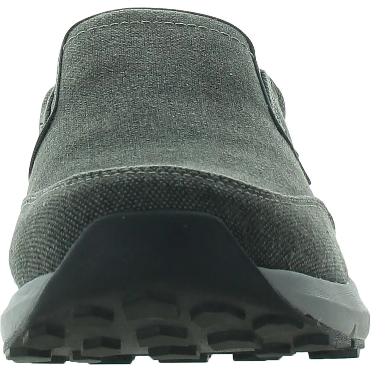 Mens Solid Man Made Slip-on Shoes