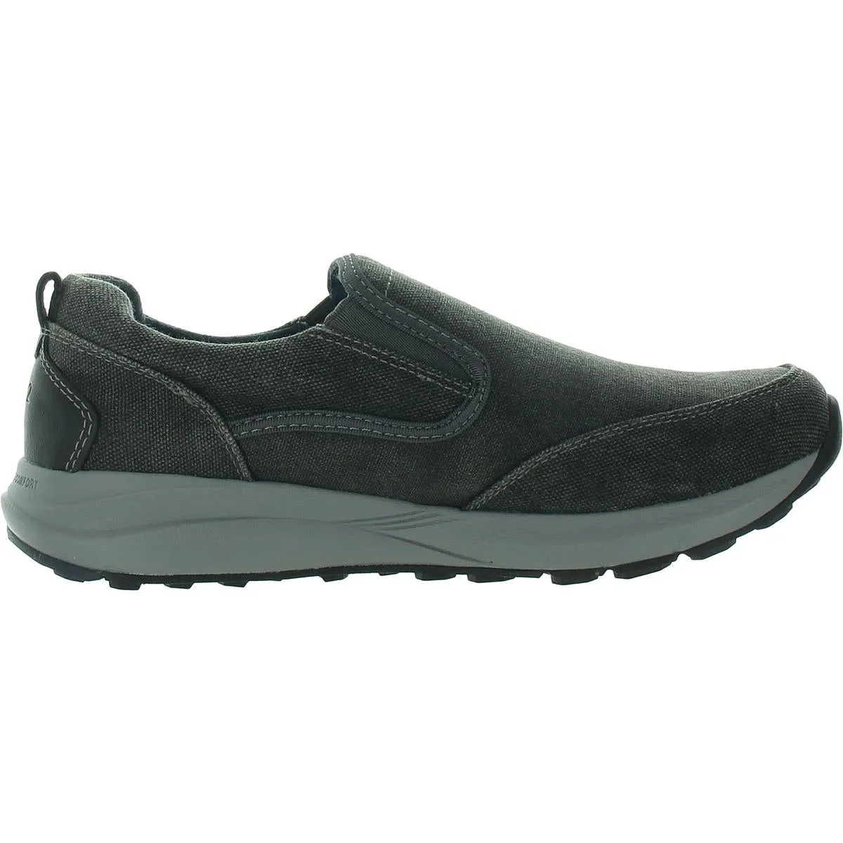 Mens Solid Man Made Slip-on Shoes