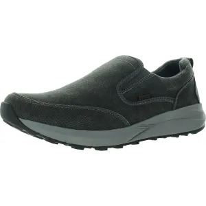 Mens Solid Man Made Slip-on Shoes