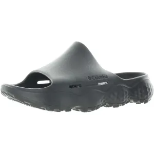 Mens Solid Slide Sandals
