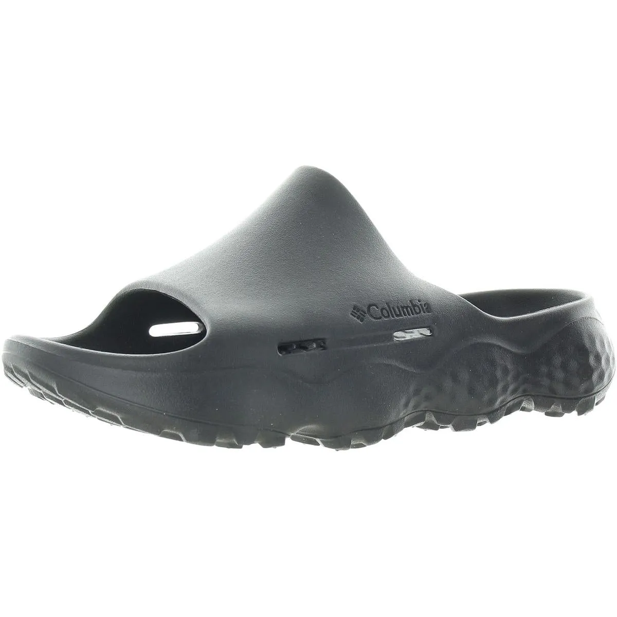 Mens Solid Slide Sandals