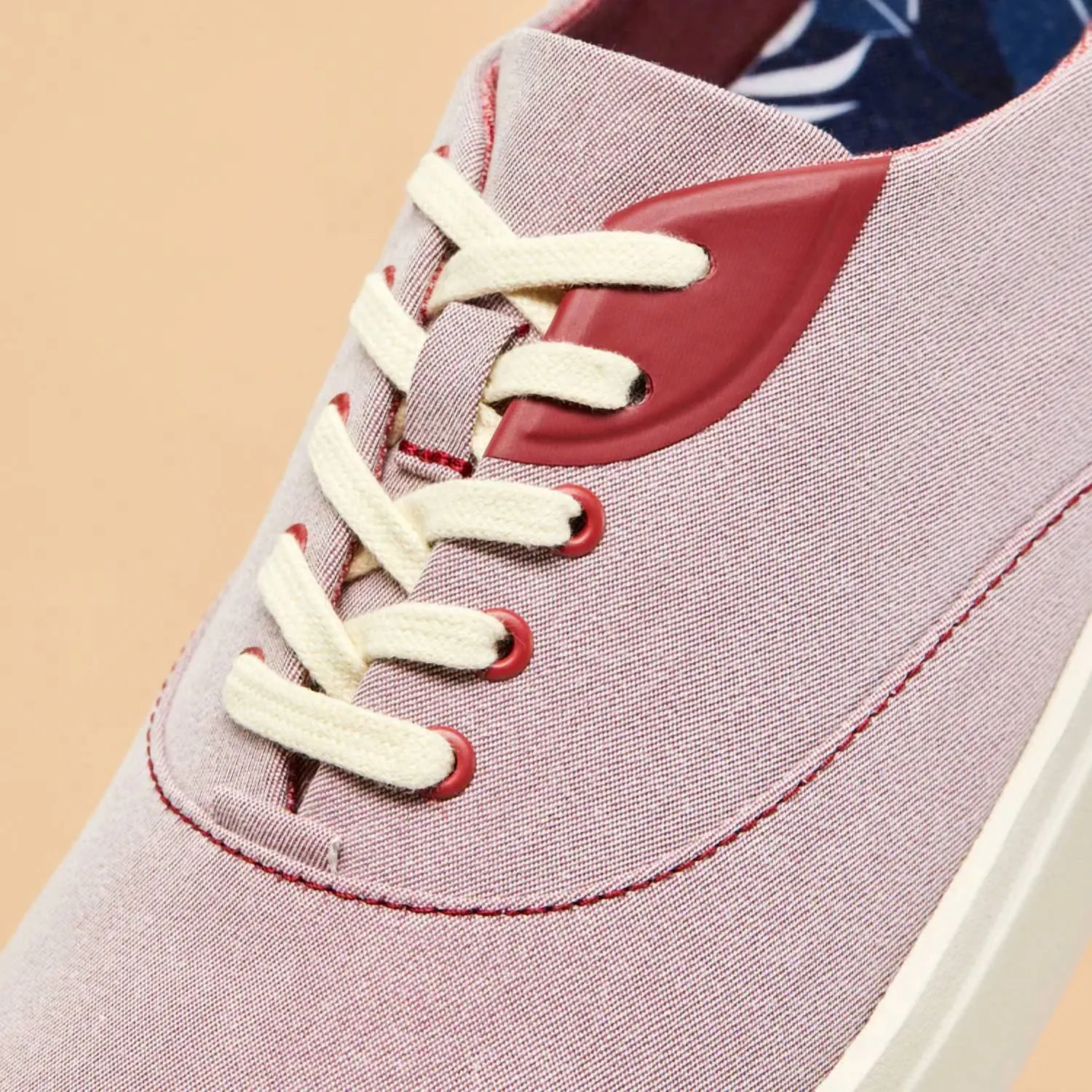 Men's Tradewind Sneaker In Red Lava