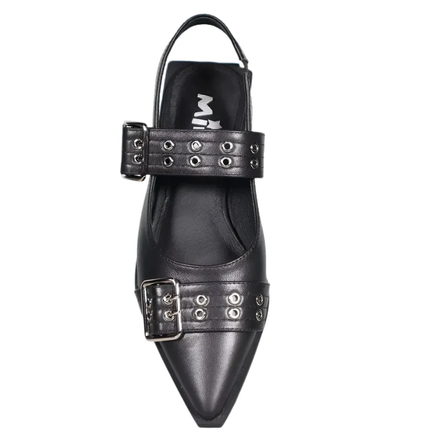Minx Mor Black Nappa