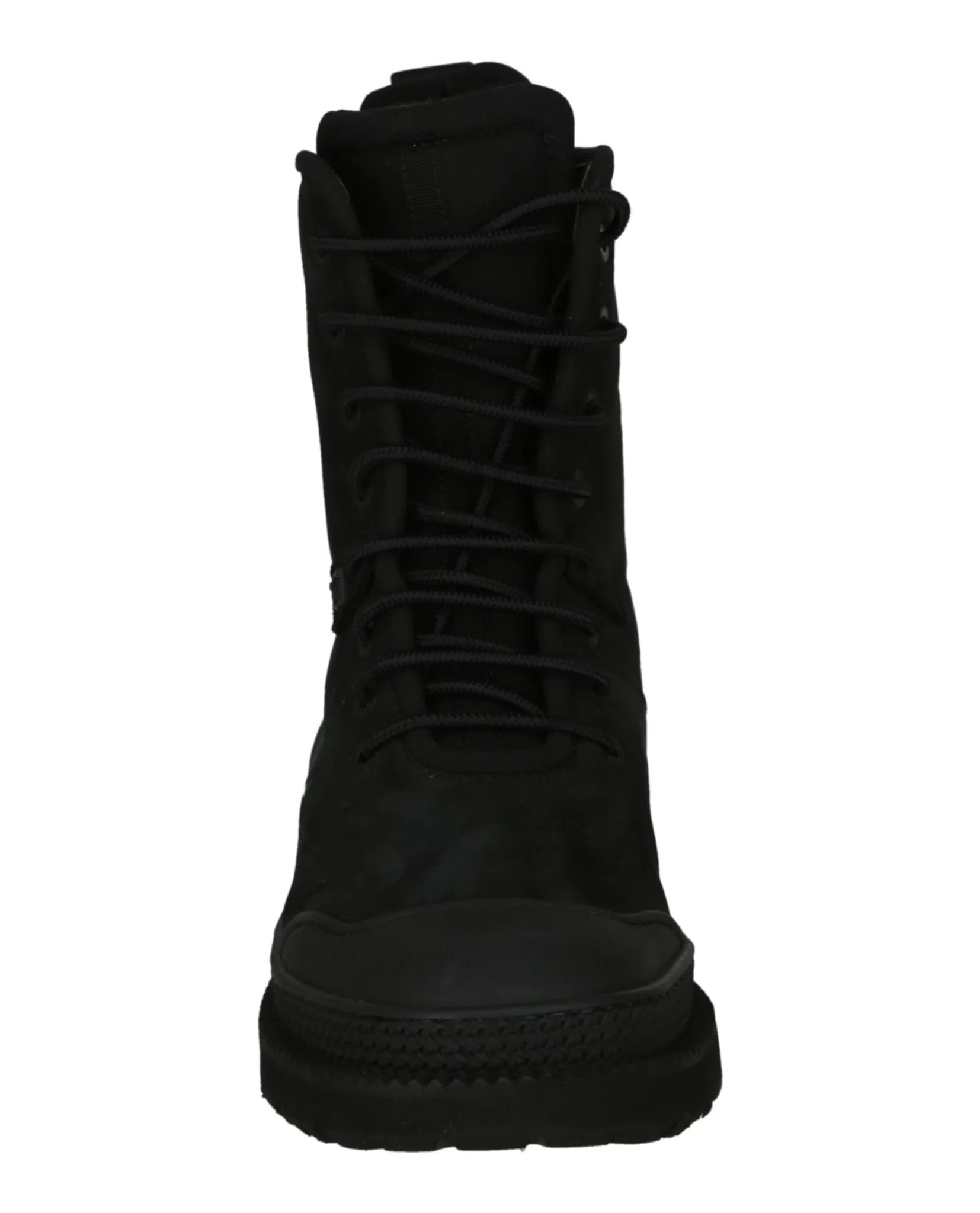 Mixed Media Combat Boots