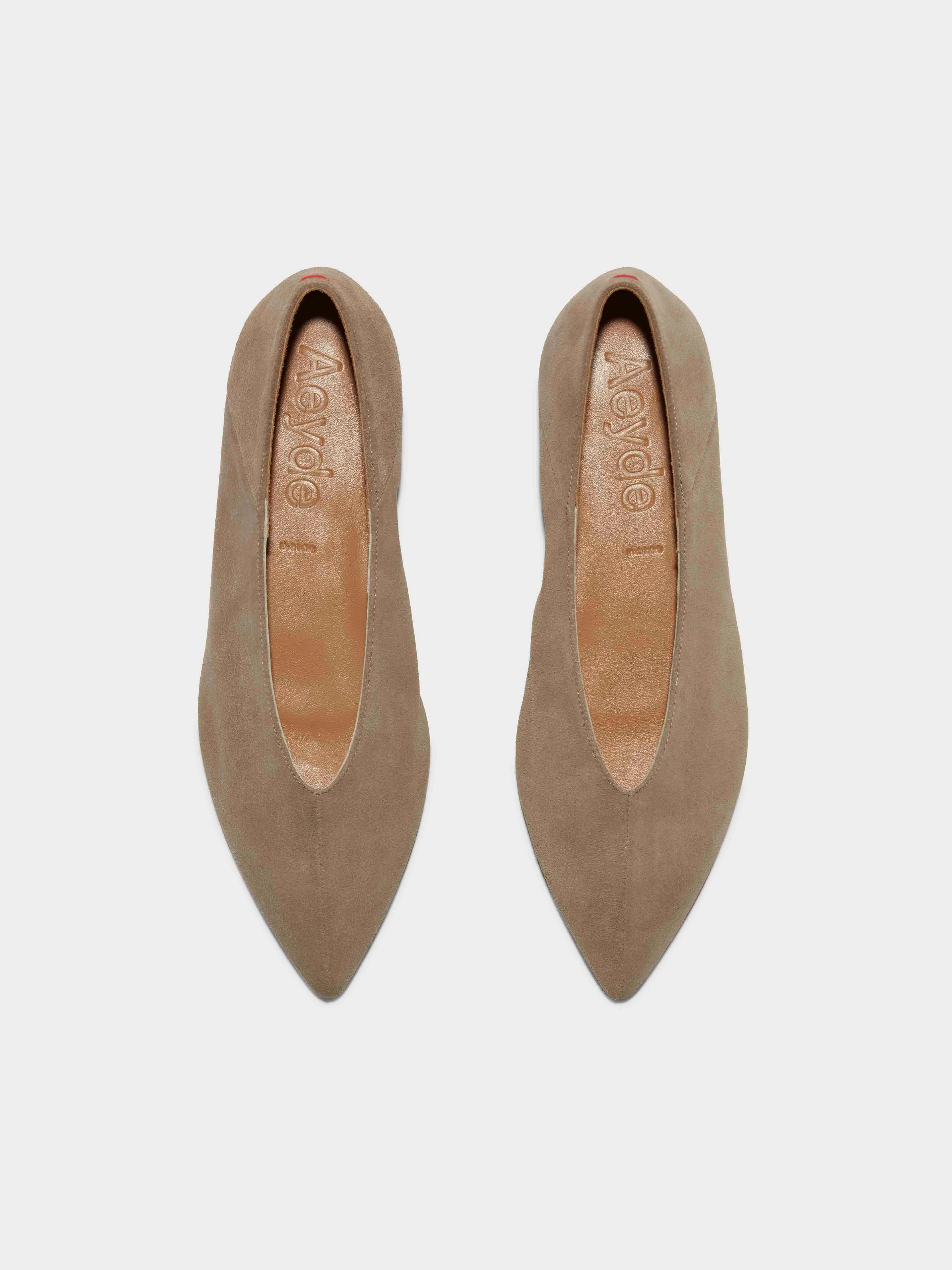 Moa Suede Ballet Flats