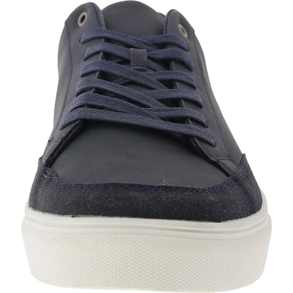 Montie Mens Memory Foam Faux Leather Casual And Fashion Sneakers
