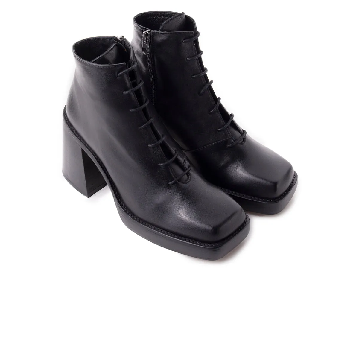 Namur Black Leather