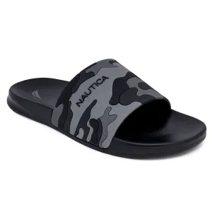 Nautica Logo Slide Sandal