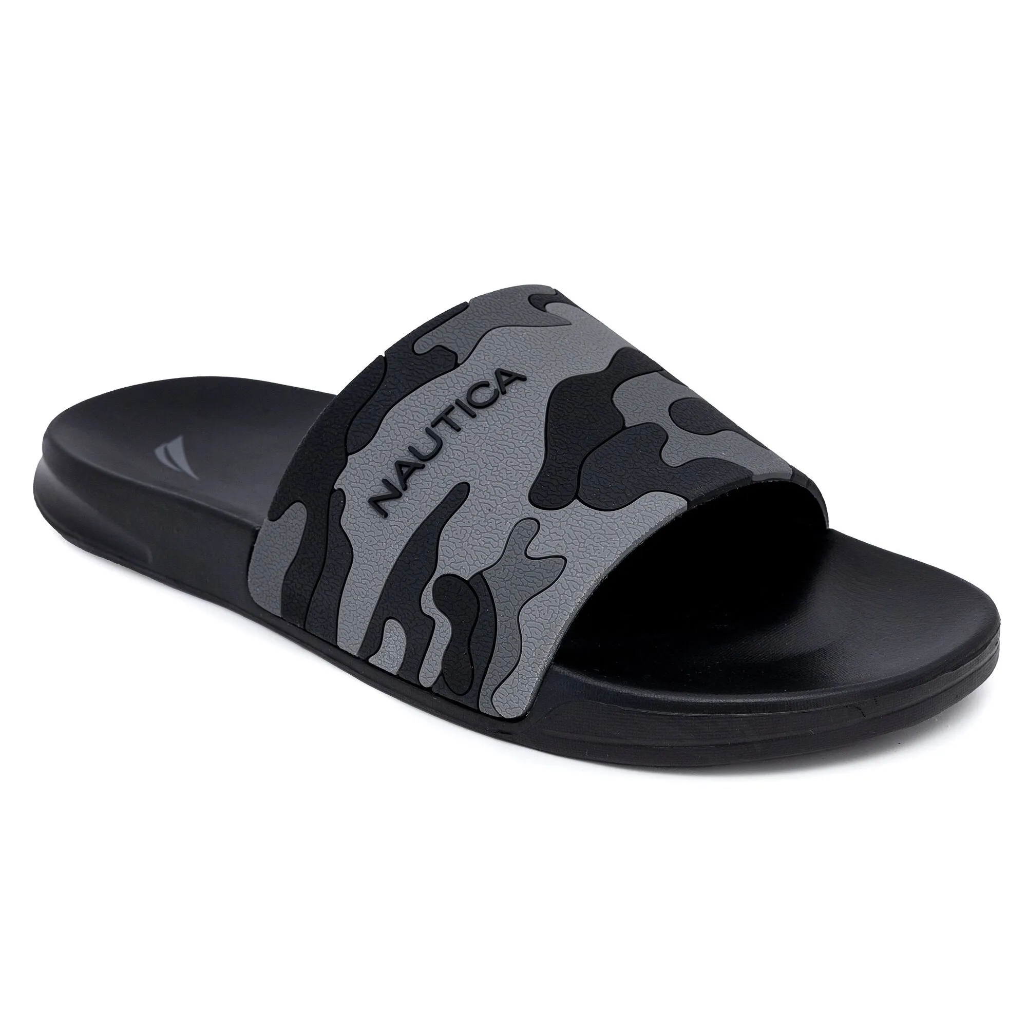 Nautica Logo Slide Sandal