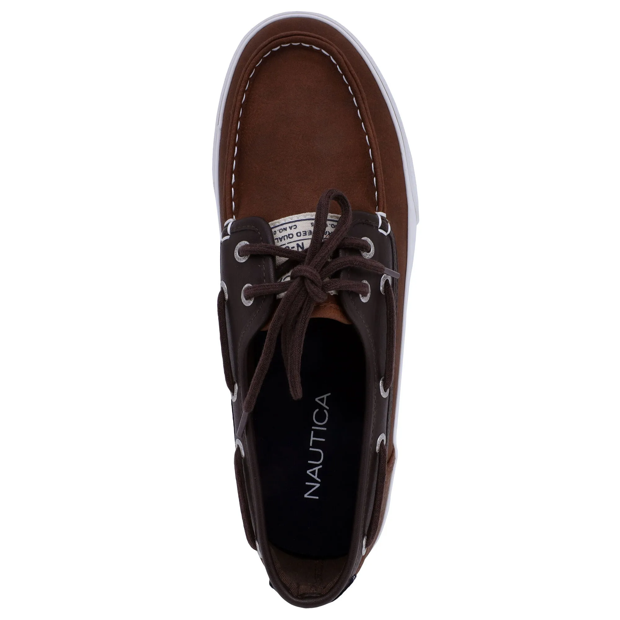 Nautica Spinnaker Mixed-Media Boat Shoe