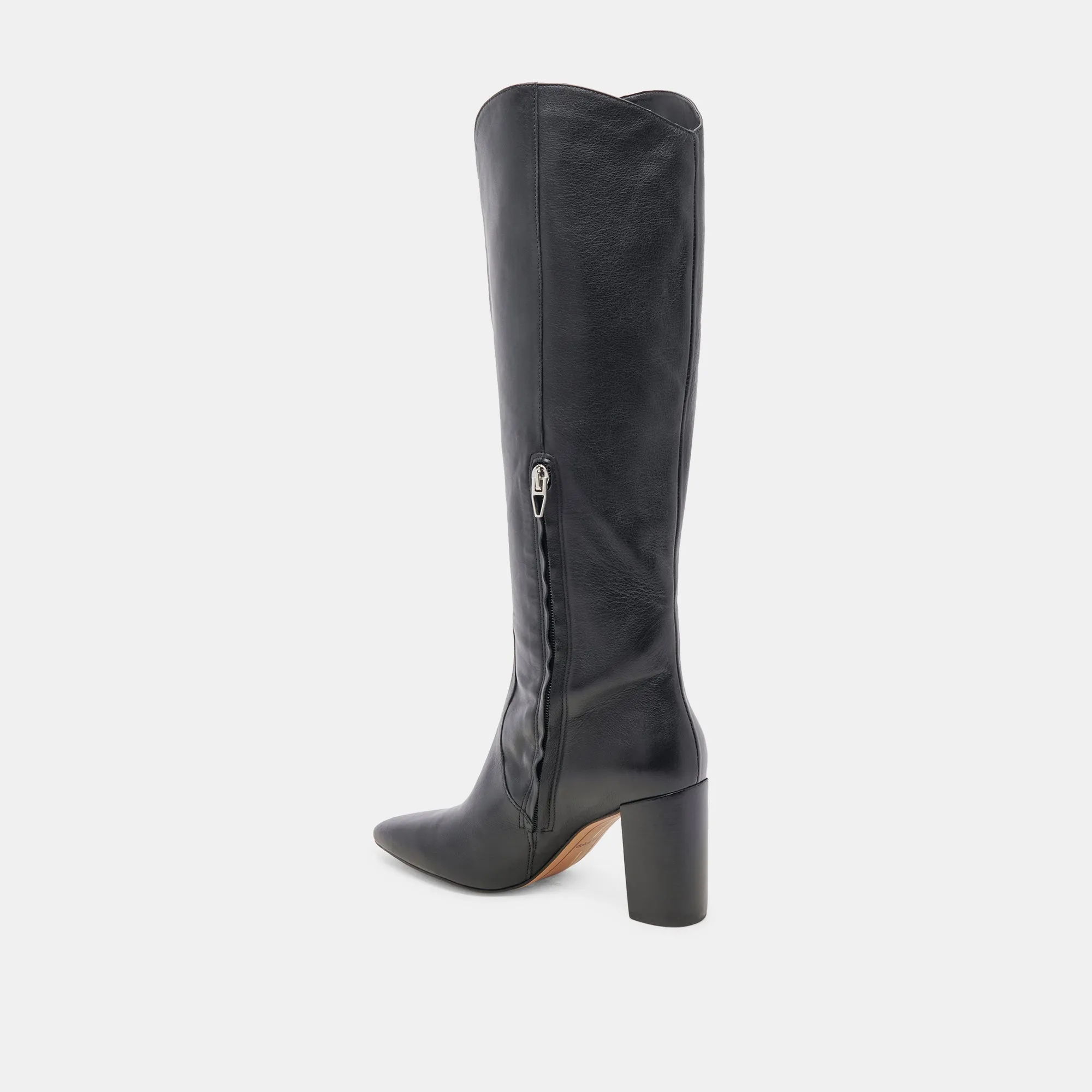 NEDI BOOTS BLACK LEATHER