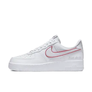 Nike Air Force 1 '07 Noble Green/Metallic Silver/University Red