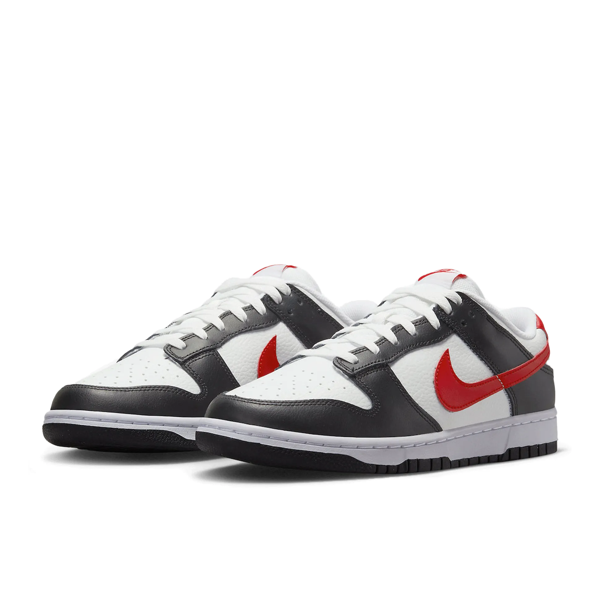 Nike Dunk Low Retro Red Swoosh Panda