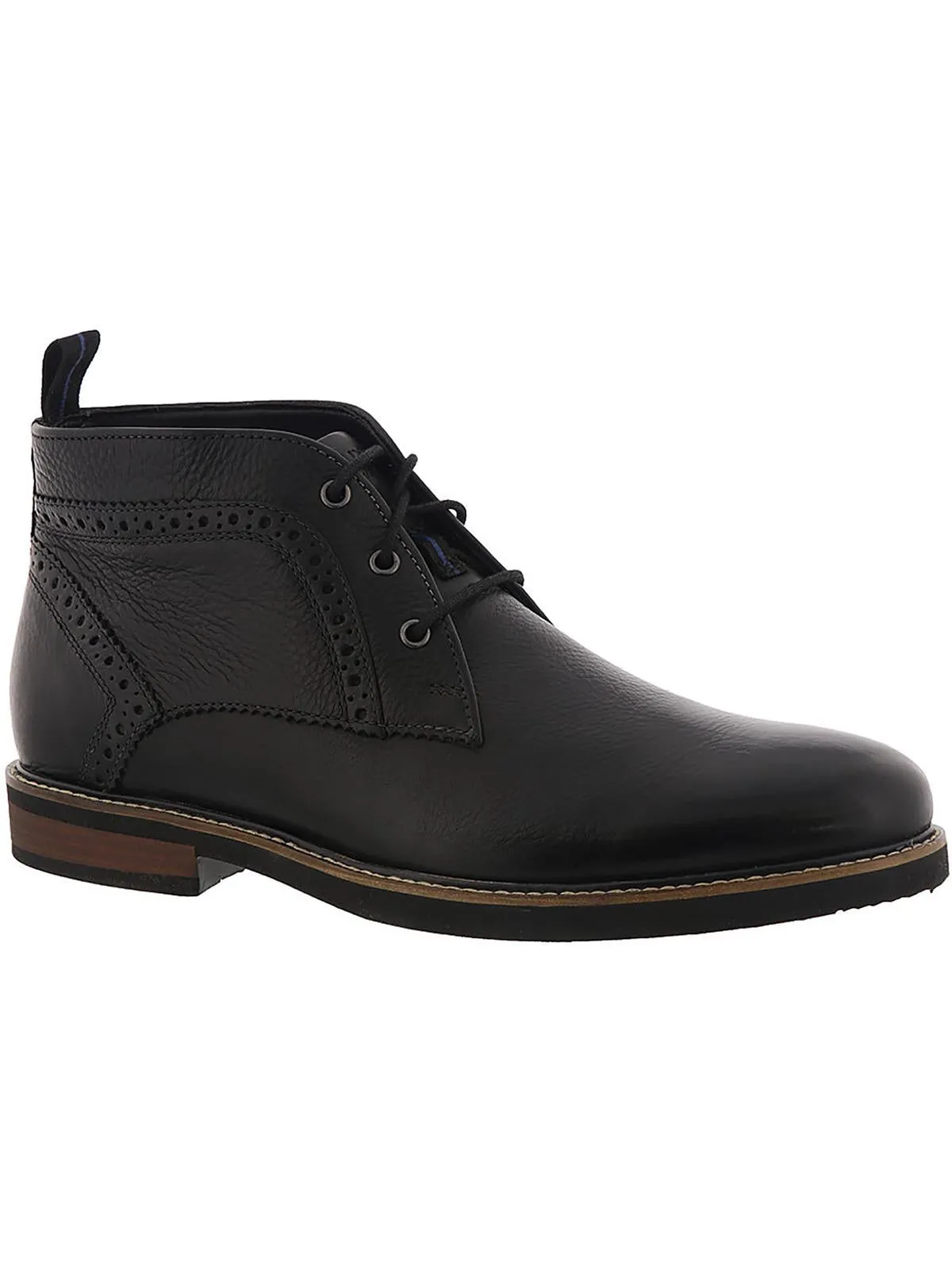 Ozark Mens Leather Dressy Chukka Boots