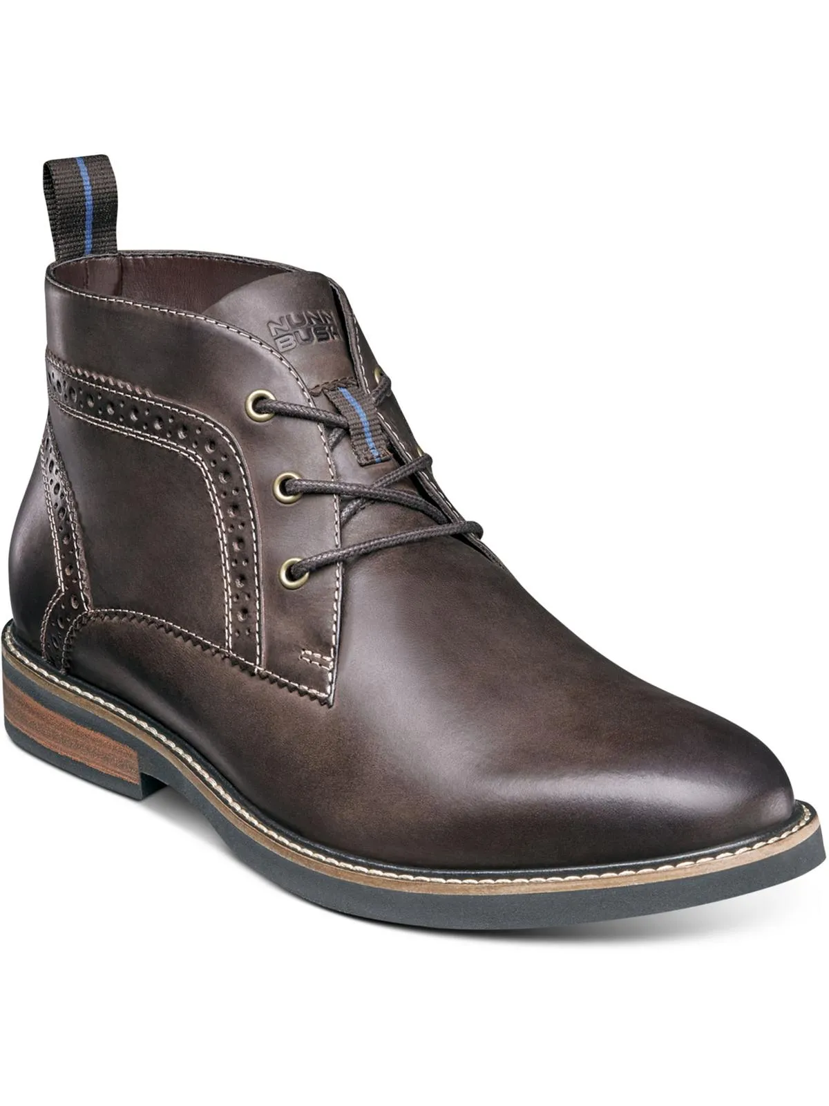 Ozark Mens Leather Dressy Chukka Boots