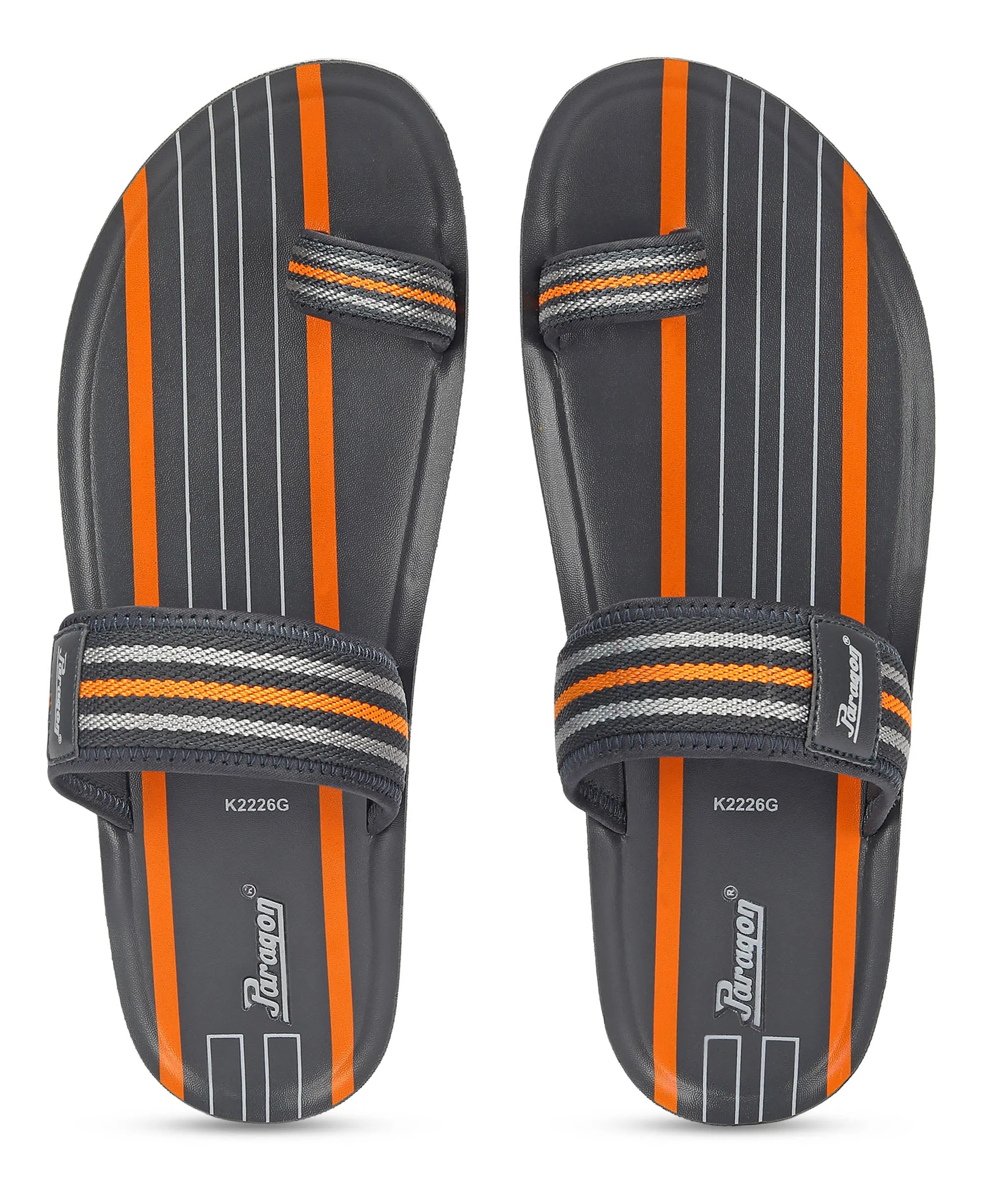 Paragon PUK2226G Men Stylish Lightweight Flipflops | Comfortable soles| Casual & Trendy Slippers | Indoor & Outdoor