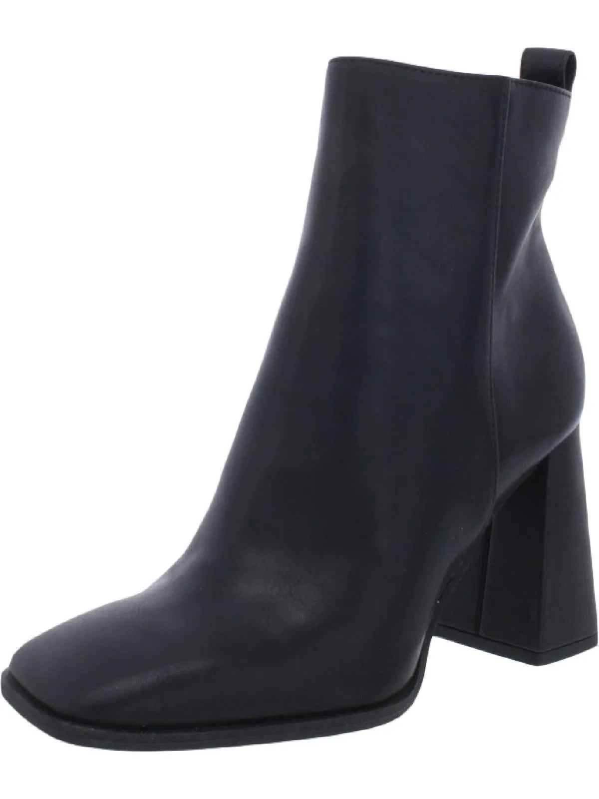 Pascha Womens Faux-Leather Faux Leather Mid-Calf Boots