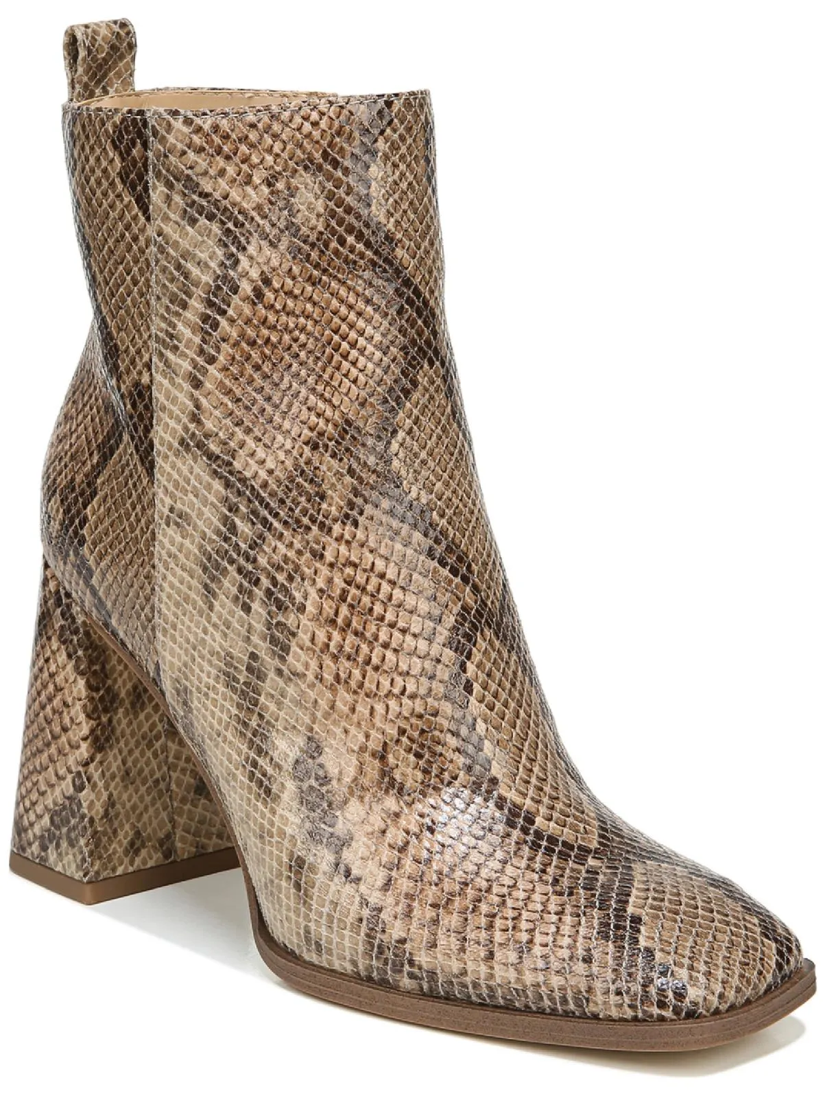 Pascha Womens Faux-Leather Faux Leather Mid-Calf Boots