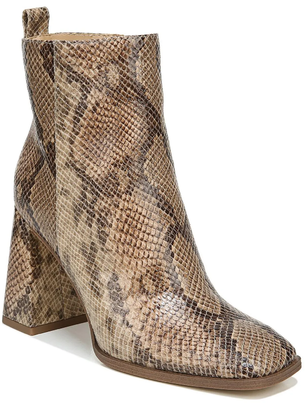 Pascha Womens Faux-Leather Faux Leather Mid-Calf Boots