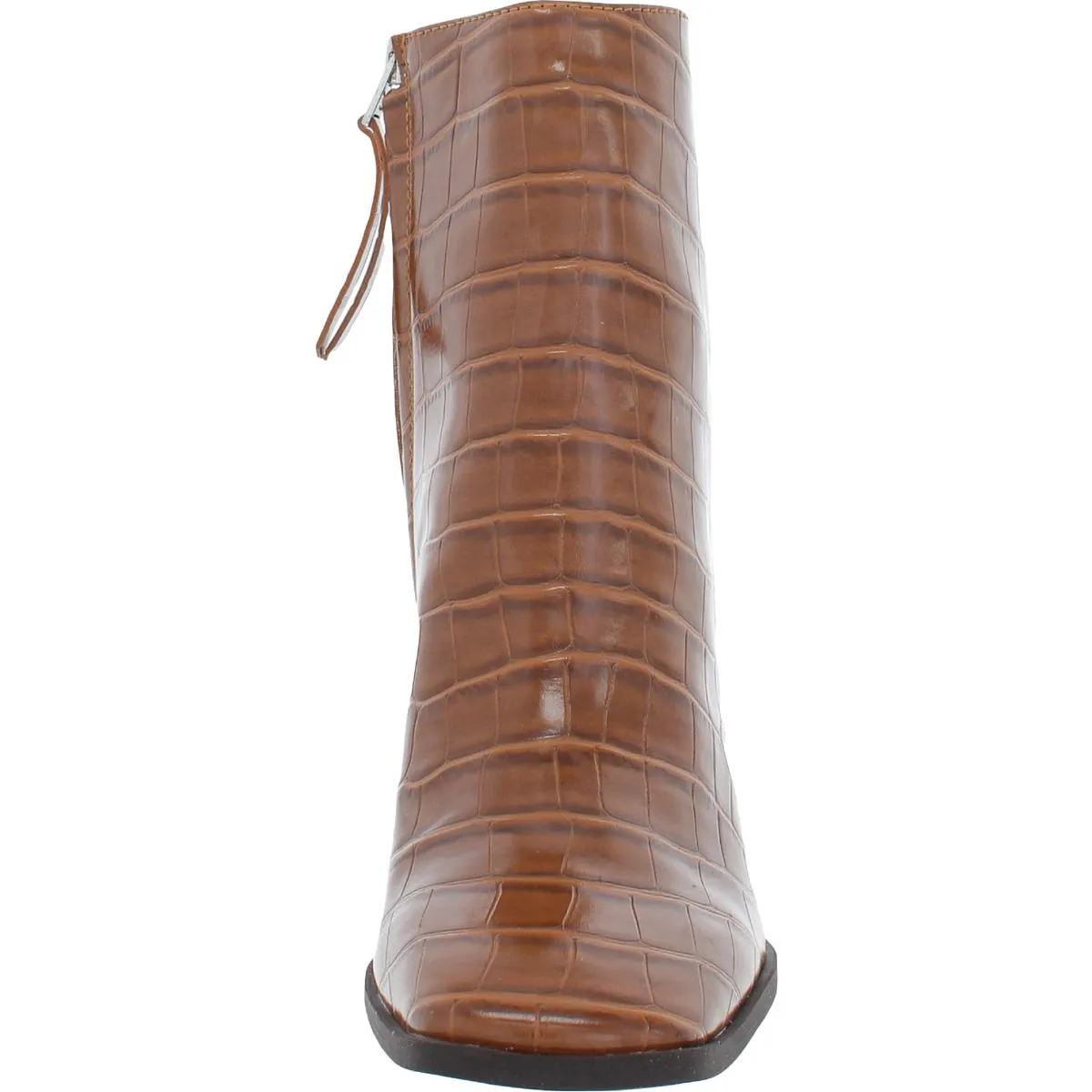Pascha Womens Faux-Leather Faux Leather Mid-Calf Boots