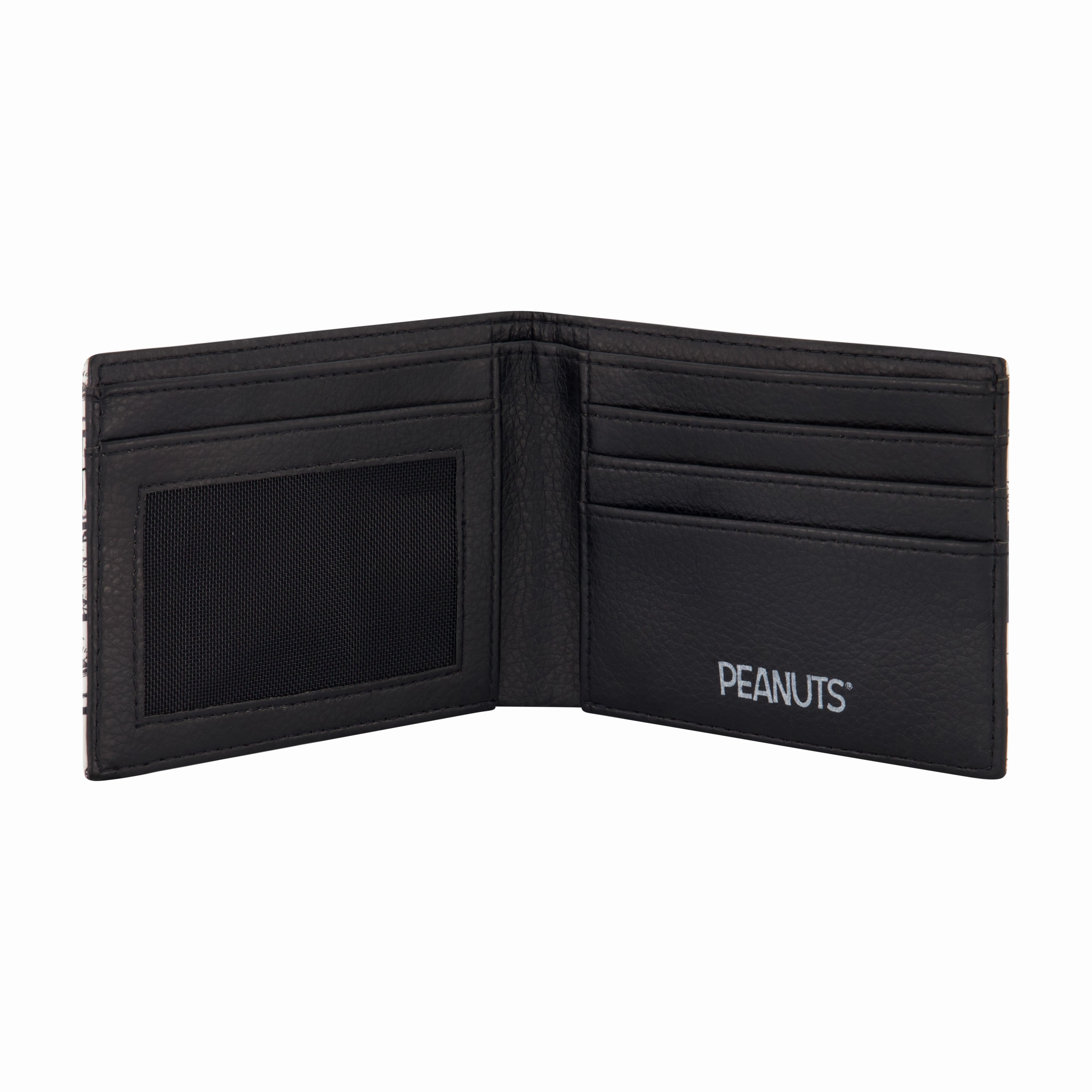 PEANUTS JOE COOL COMIC AOP Bifold Wallet, Slim Wallet with Decorative Tin for Men and Women ecco Shoes