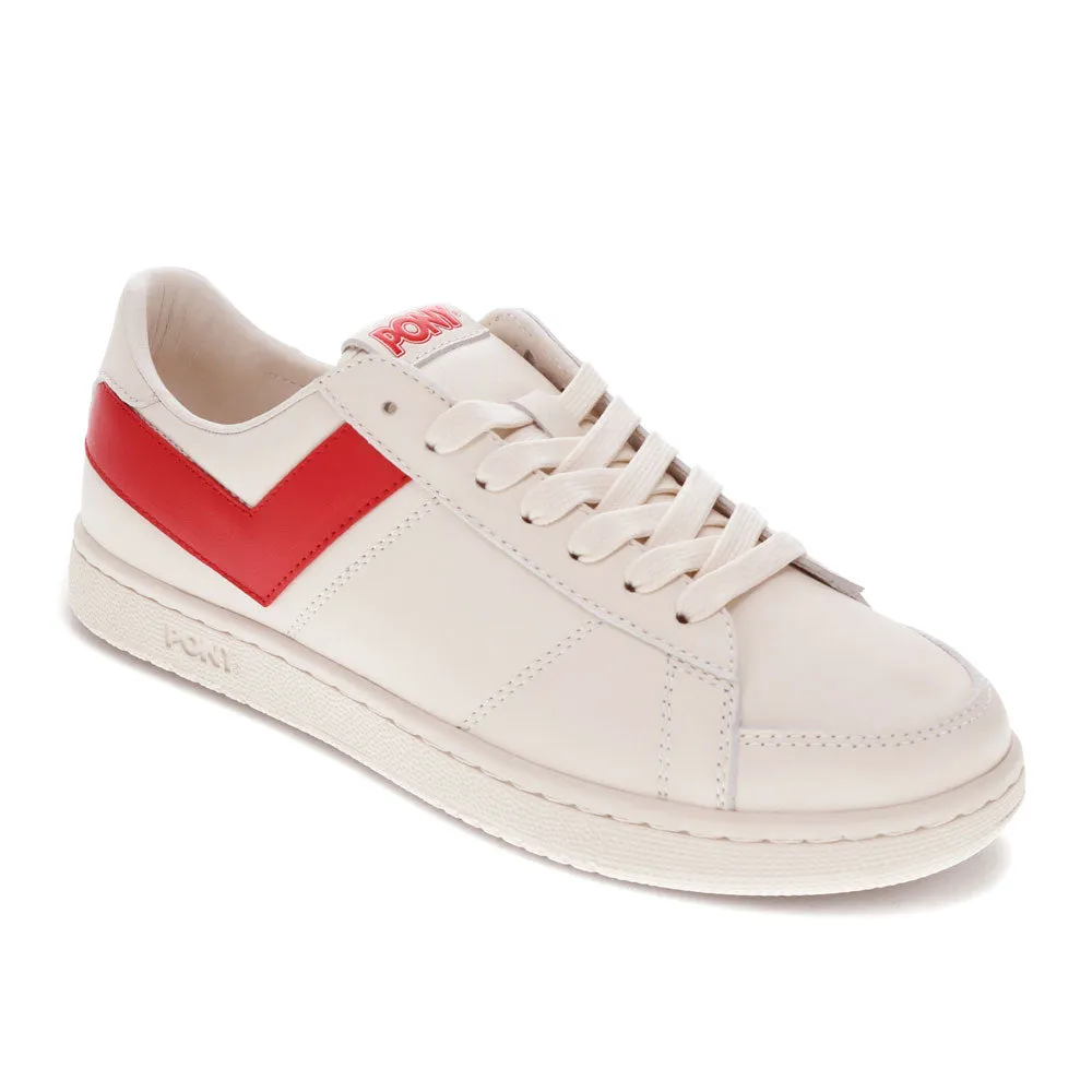 PONY Mens M-80 Low Genuine Leather Premium Lace Up Athletic Sneaker Shoe