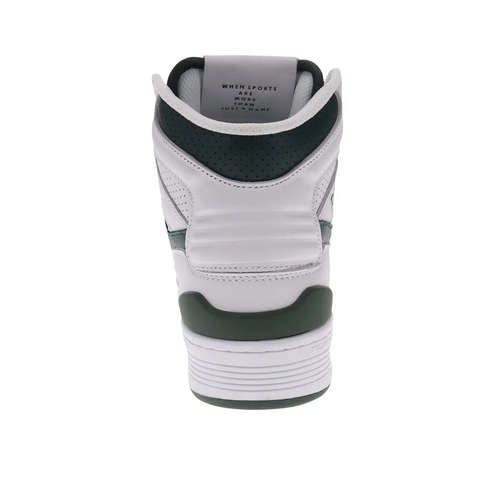 PONY Mens M100 Genuine Leather Premium Hightop Lace Up Athletic Sneaker Shoe