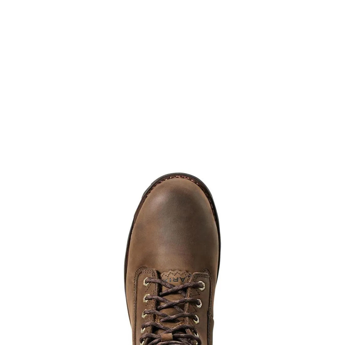 Powerline 8 inch Composite-Toe Waterproof Work Boot Oily Distressed Brown