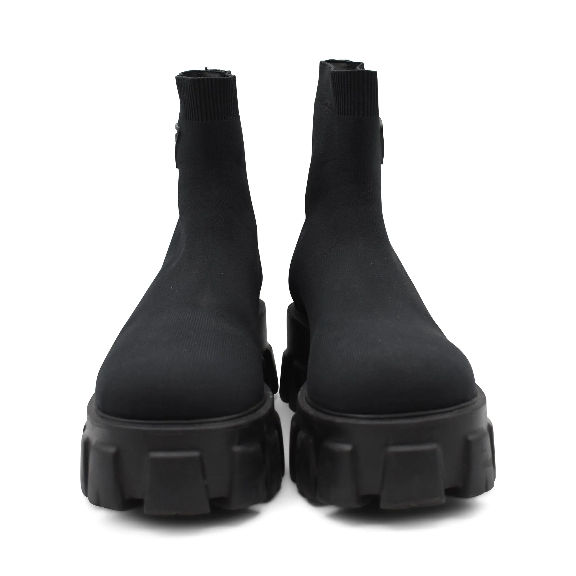 Prada 'Monolith' Sock Boot - Women's 37