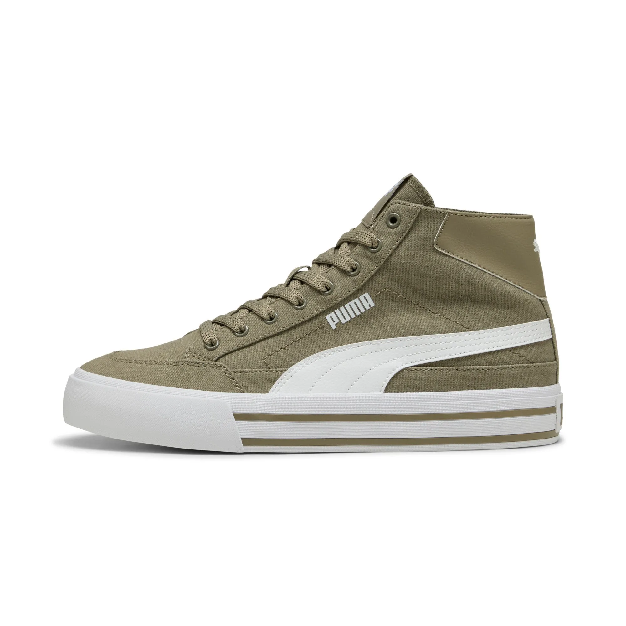 PUMA Men's Court Classic Formstrip Mid Sneakers
