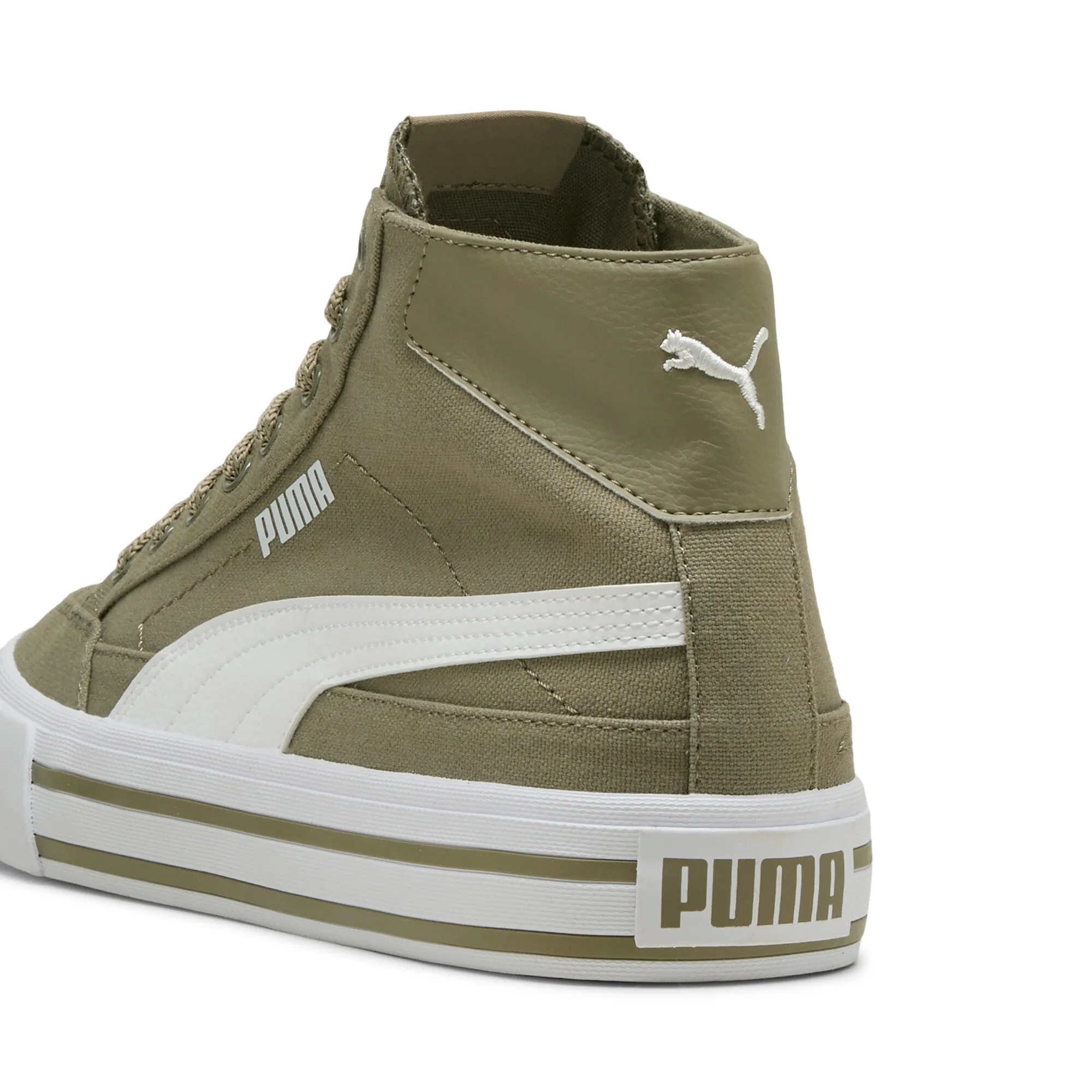 PUMA Men's Court Classic Formstrip Mid Sneakers