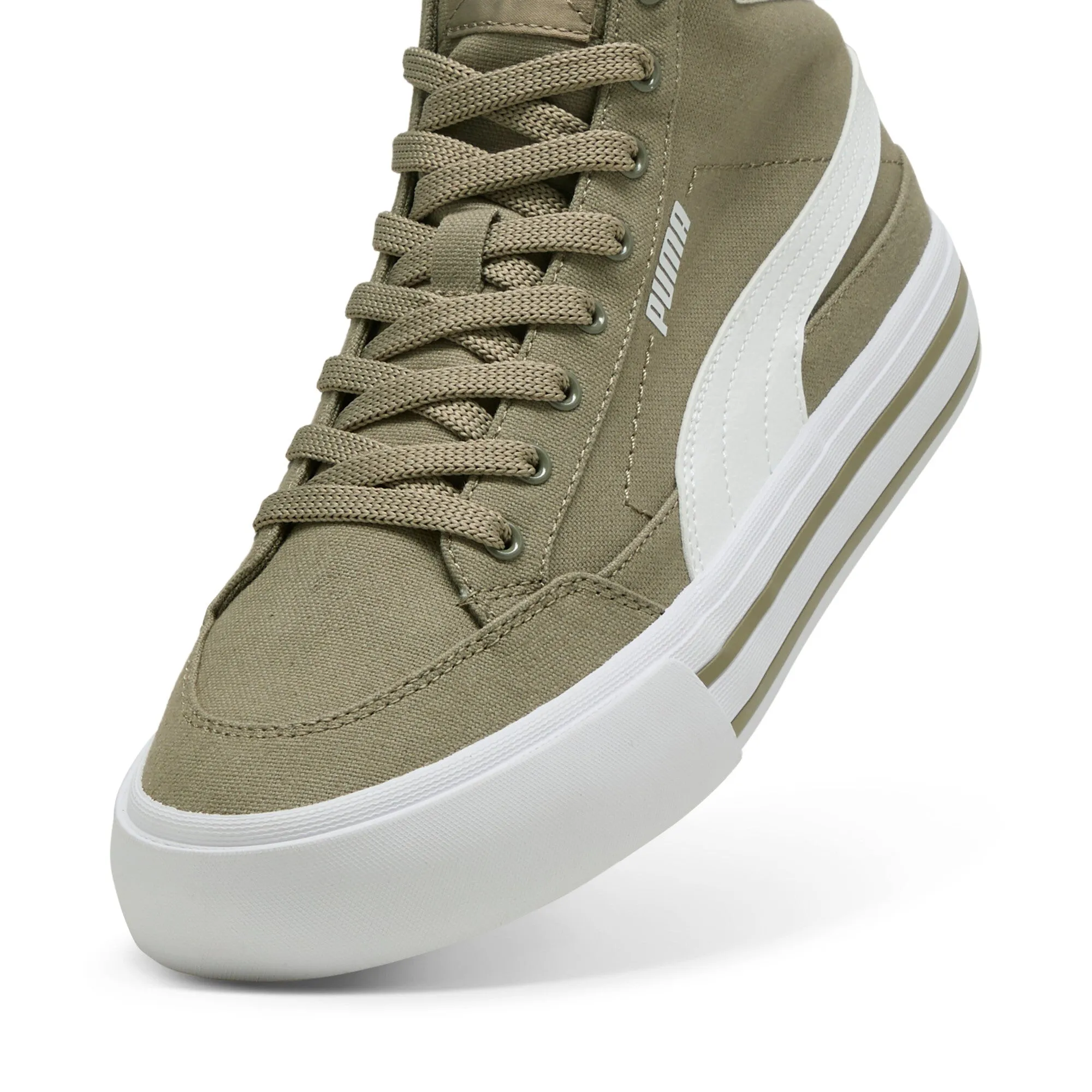 PUMA Men's Court Classic Formstrip Mid Sneakers