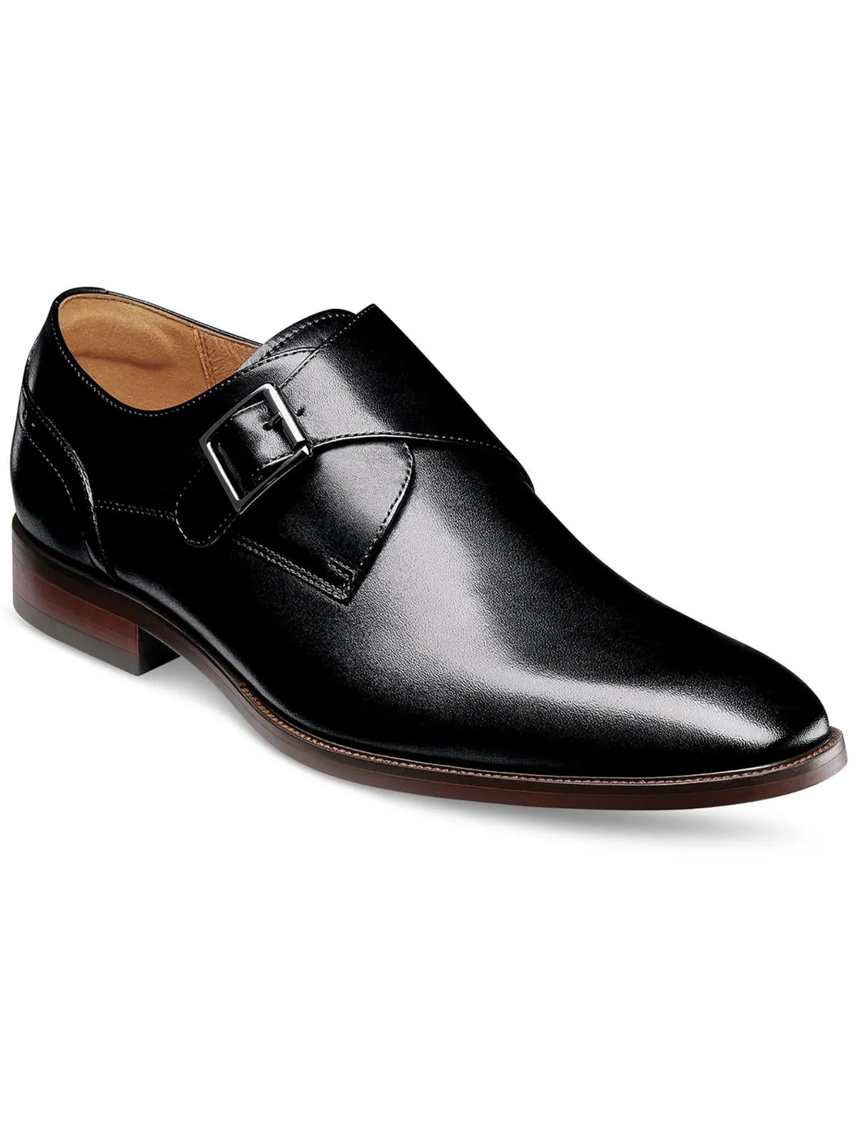 Ravello Mens Leather Strap Loafers