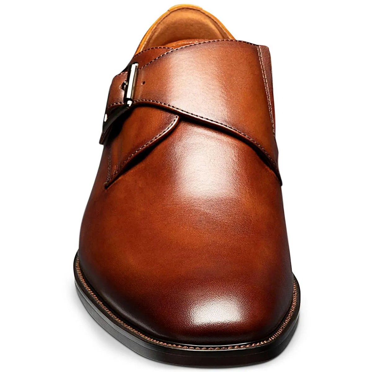 Ravello Mens Leather Strap Loafers