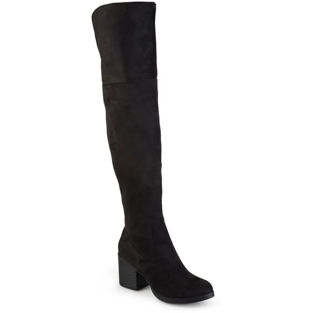 Sana Womens Faux Suede Tall Over-The-Knee Boots